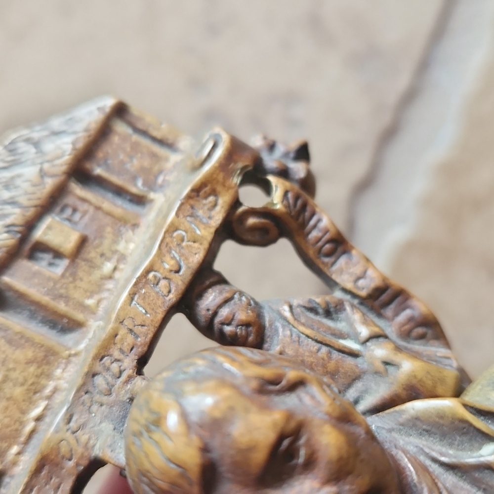 Vintage Cast Brass Door Knocker - Picture 6 of 8